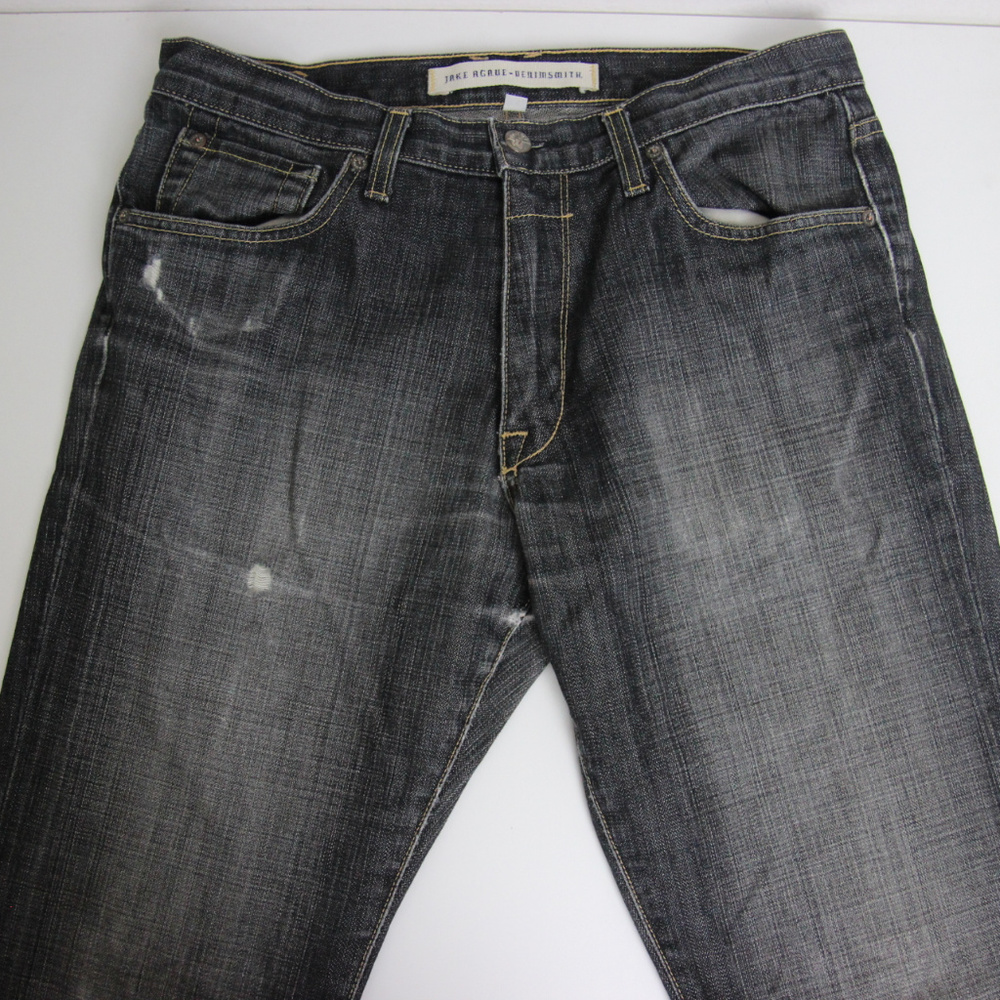 Jake Agave Mens Bootcut Jeans Black Size 33